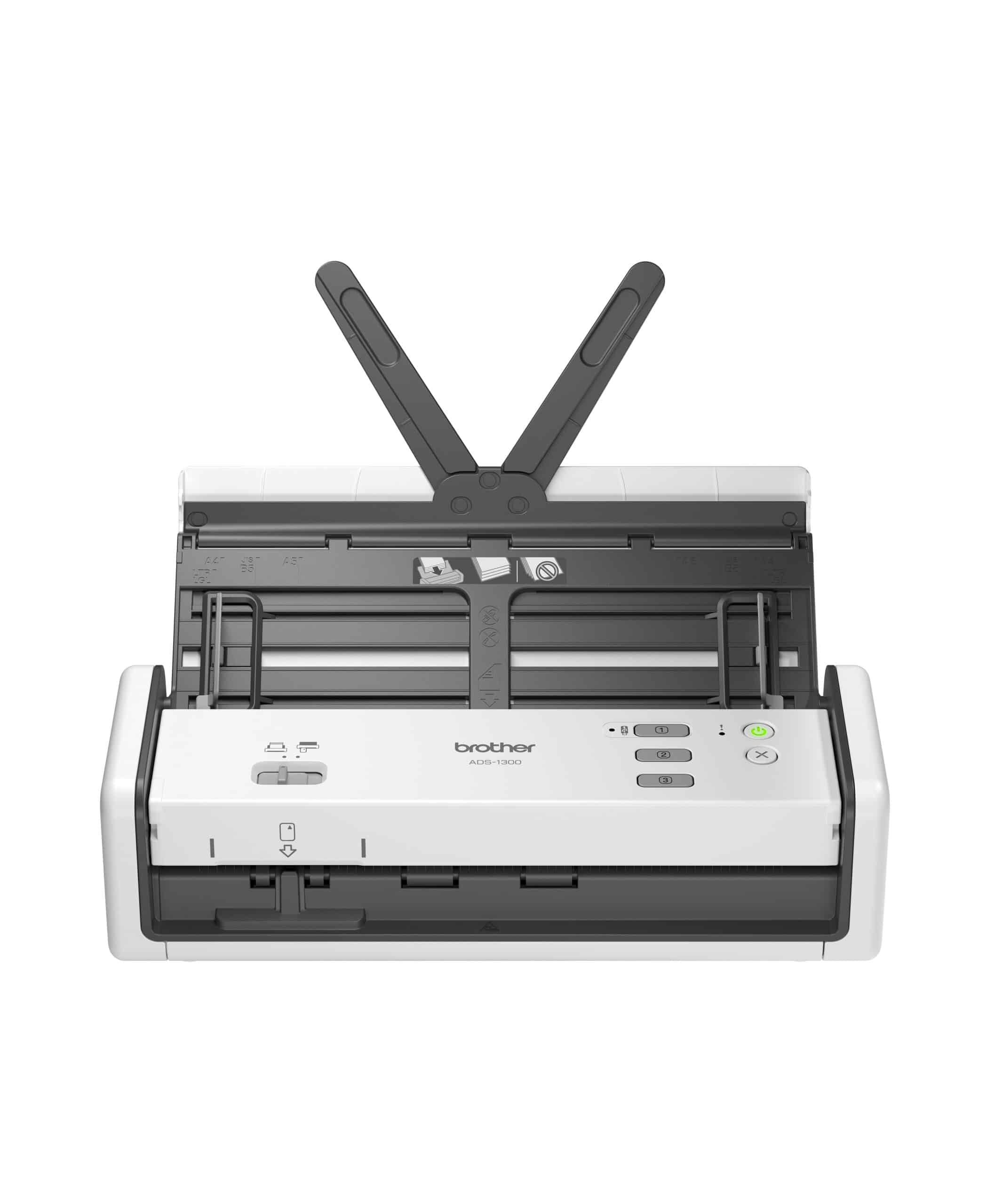 Brother ADS-1300 A4 documentscanner voor ondernemers op bureau
