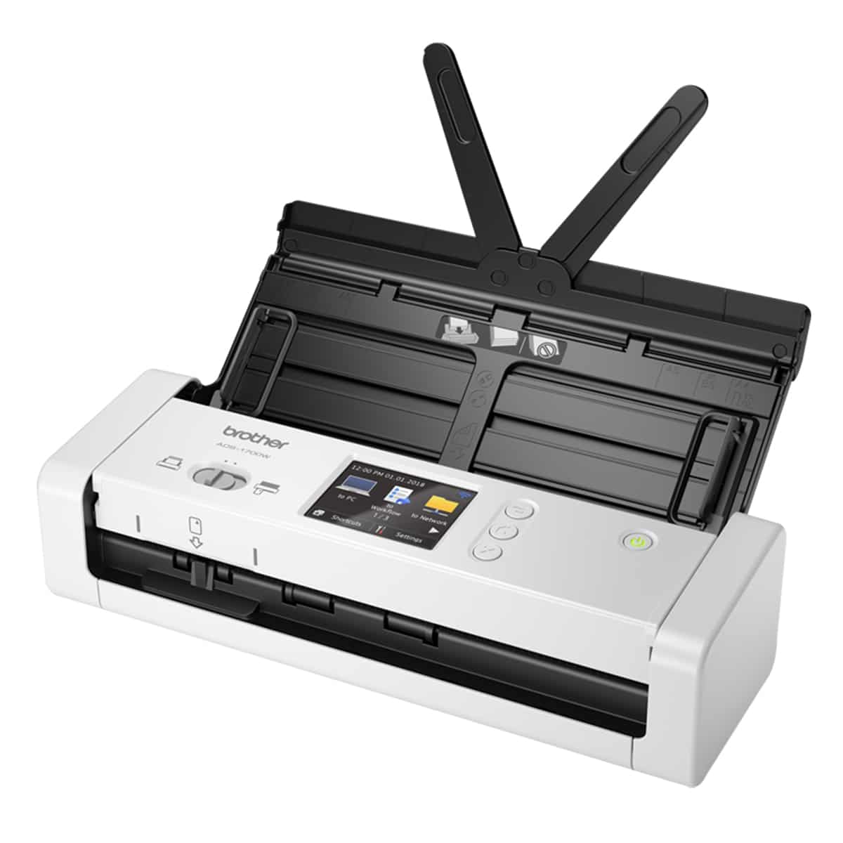 Brother ADS-1700W compacte draagbare A4 documentscanner voor ondernemers