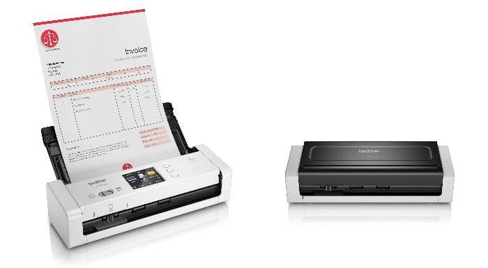 Compacte Brother ADS-1700W A4 documentscanner voor ondernemers en kantoorwerkzaamheden