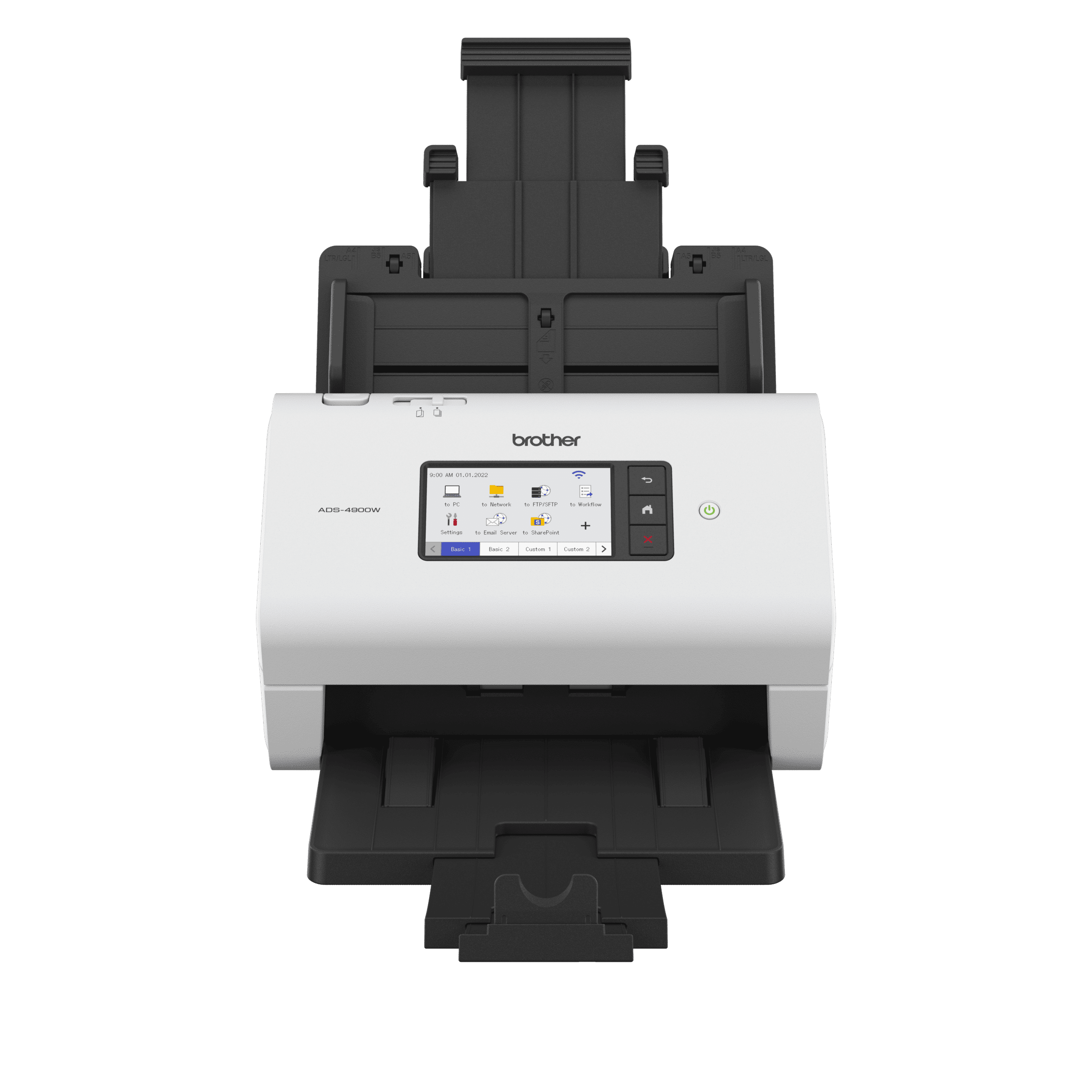 Brother ADS-4900W draadloze A4 scanner op bureau