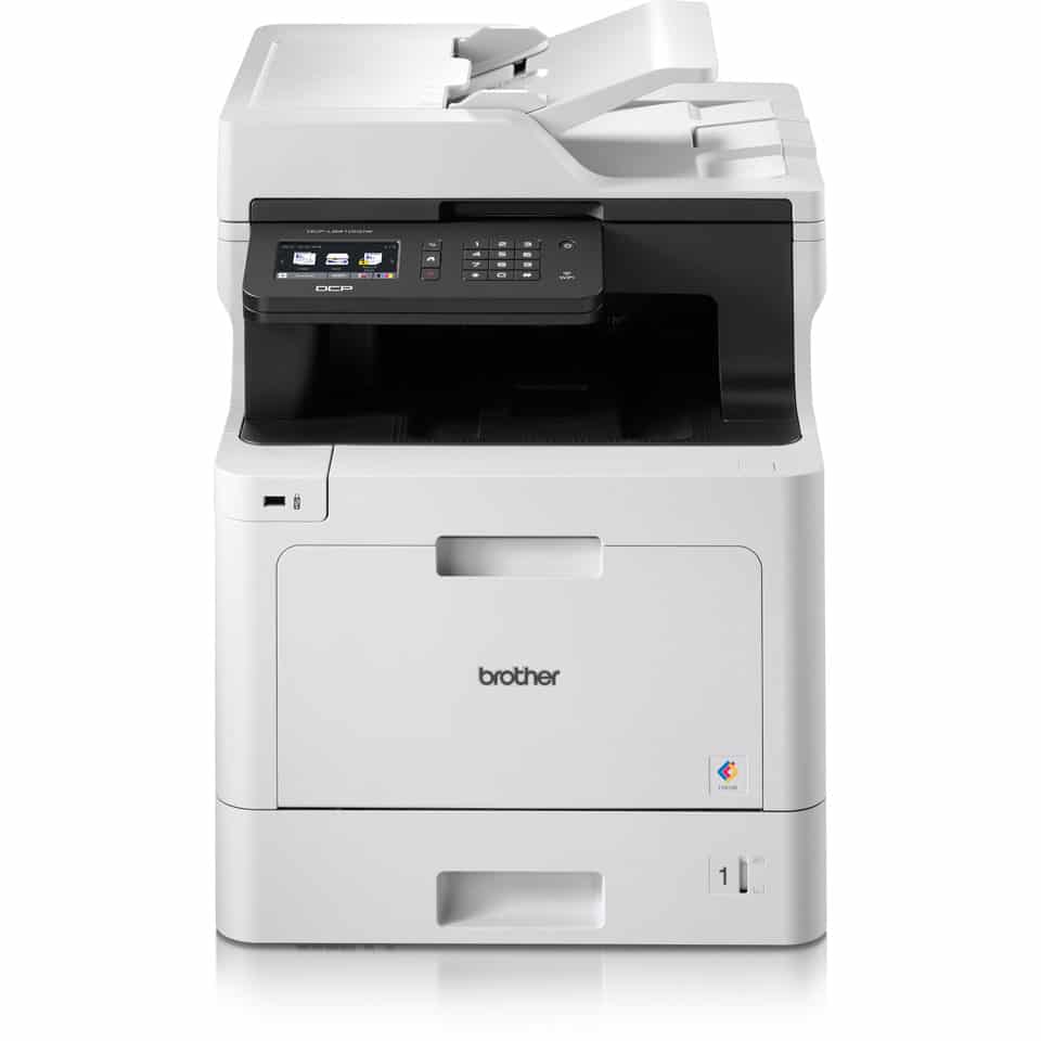 Brother DCP-L8410CDW kleurenlaser multifunctionele printer op kantoor