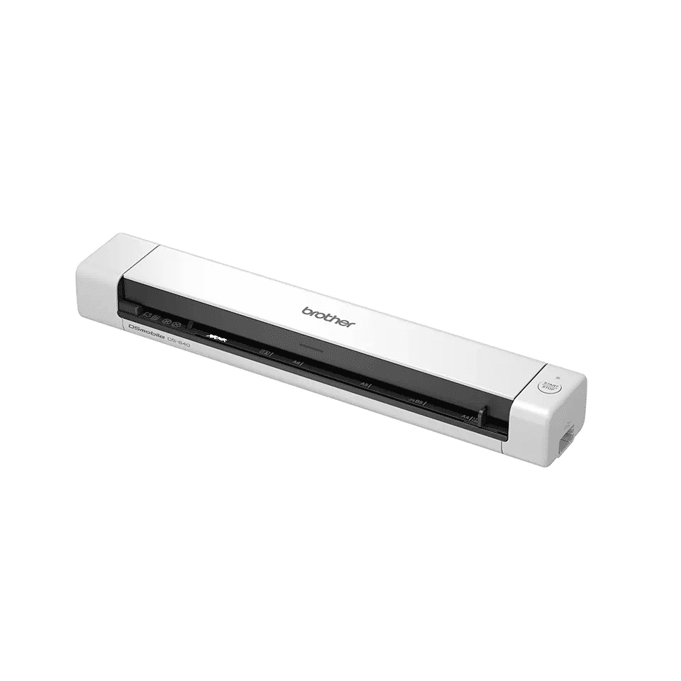 Brother DS-640 A4 mobiele documentscanner op bureau voor ondernemers