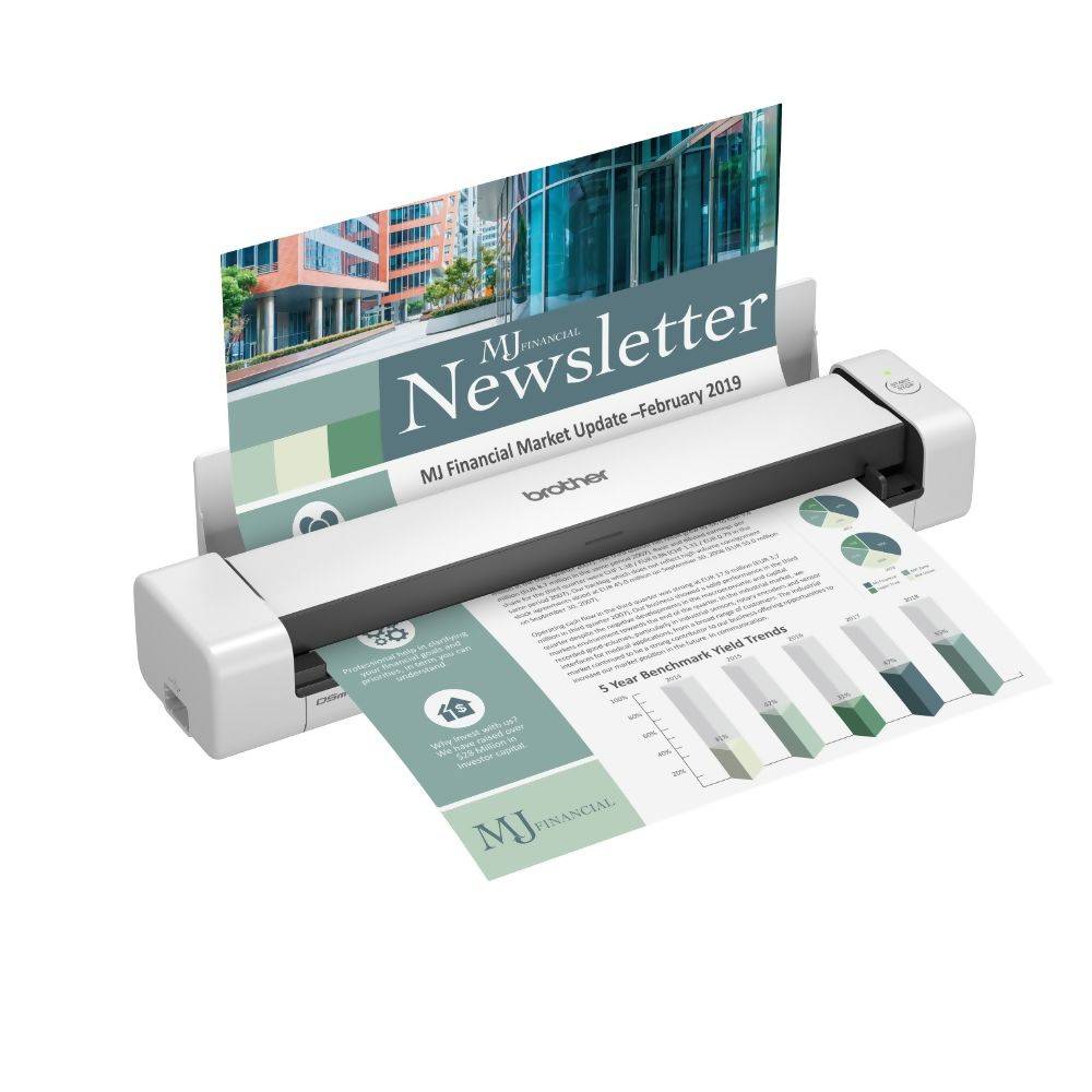 Brother DS-740D mobiele A4 documentscanner voor ondernemers