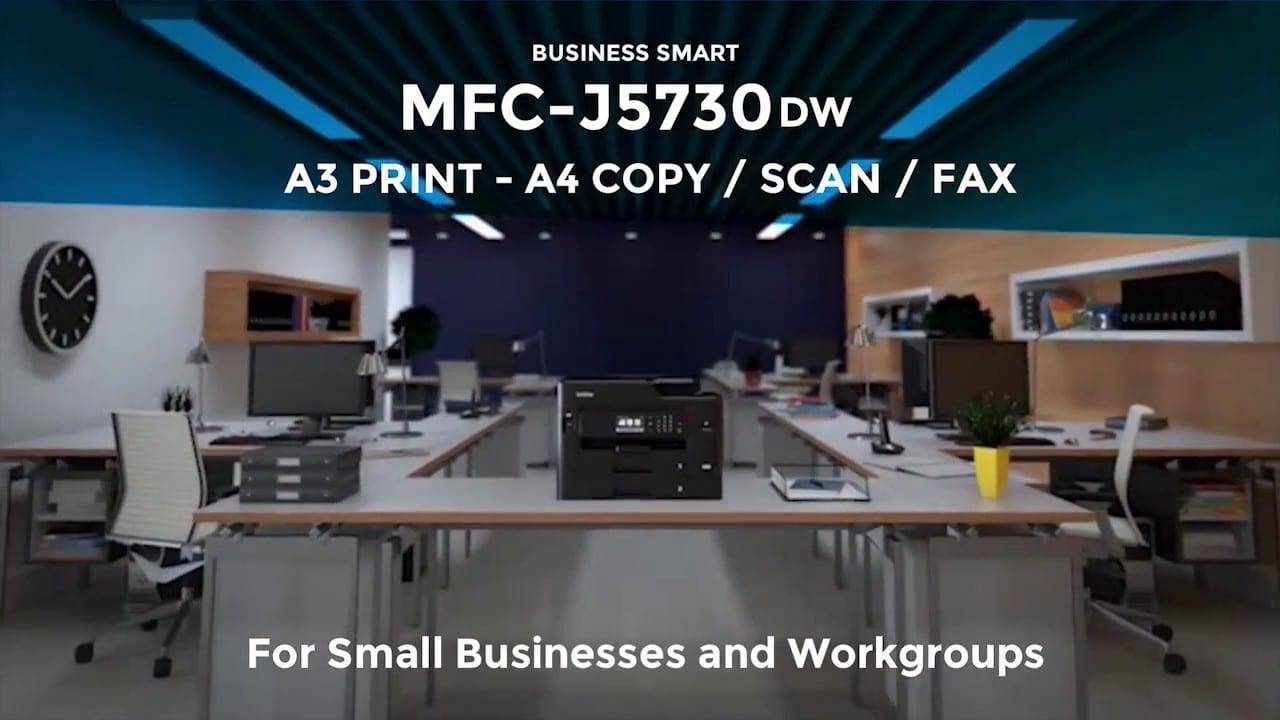 Brother MFC-J5730DW A3/A4 kleuren inkjet multifunctieprinter