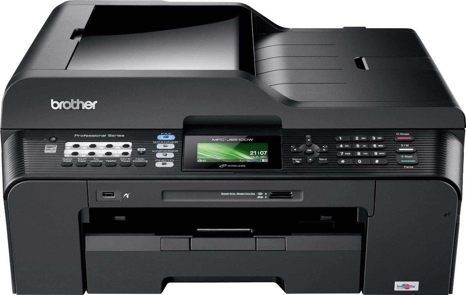 Brother MFC-J6510DW A3 kleuren inkjet multifunctionele printer