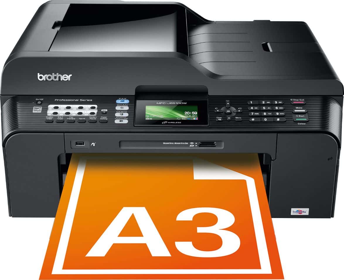 Brother MFC-J6510DW aanbieding A3 kleuren inkjet printer