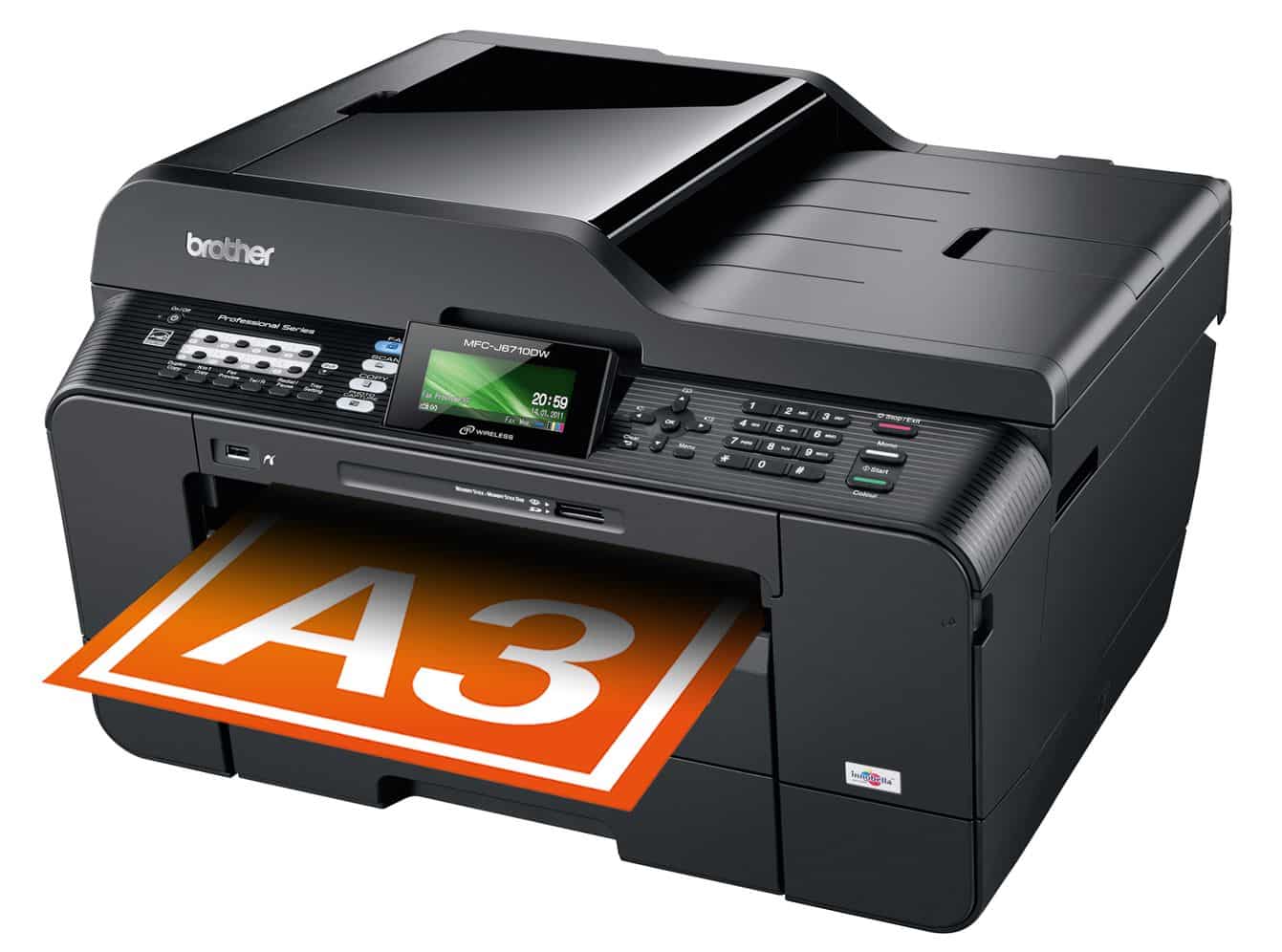 Brother MFC-J6710DW A3 kleuren inkjetprinter voor ondernemers