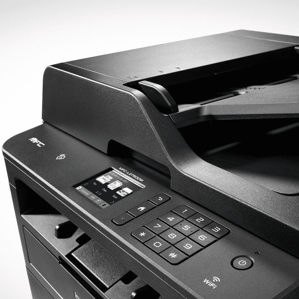 Brother MFC-L2750DW zwart-wit multifunctionele laserprinter aanbieding