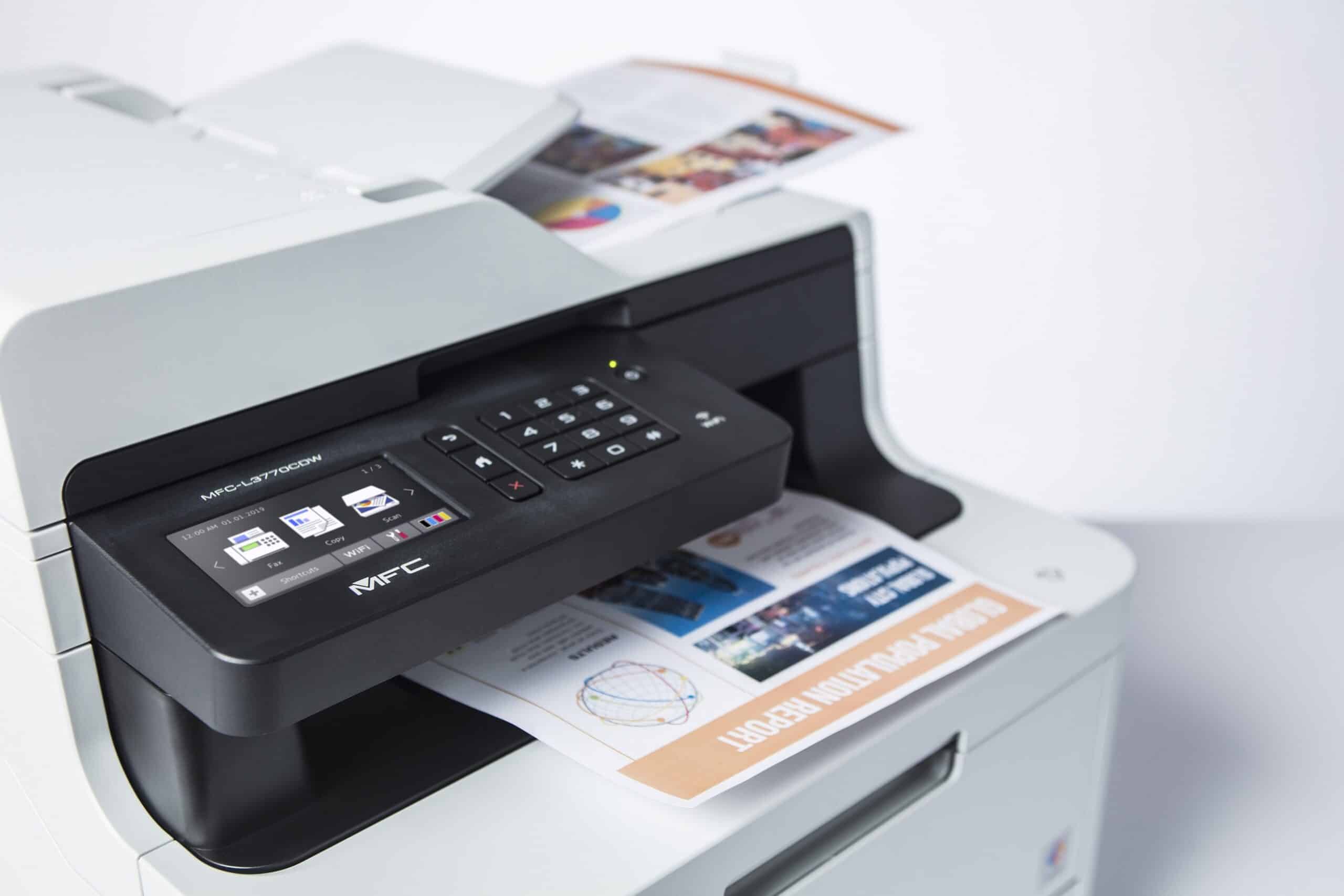 Brother MFC-L3730CDN kleuren multifunctionele laserprinter voor kantoor
