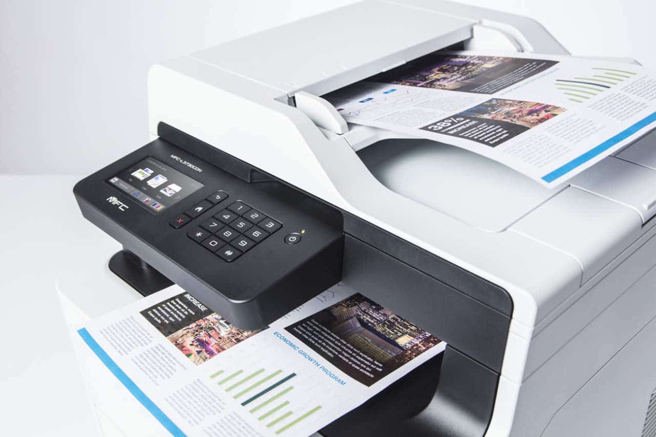 Brother MFC-L3730CDN kleurenlaser multifunction printer voor kantoor