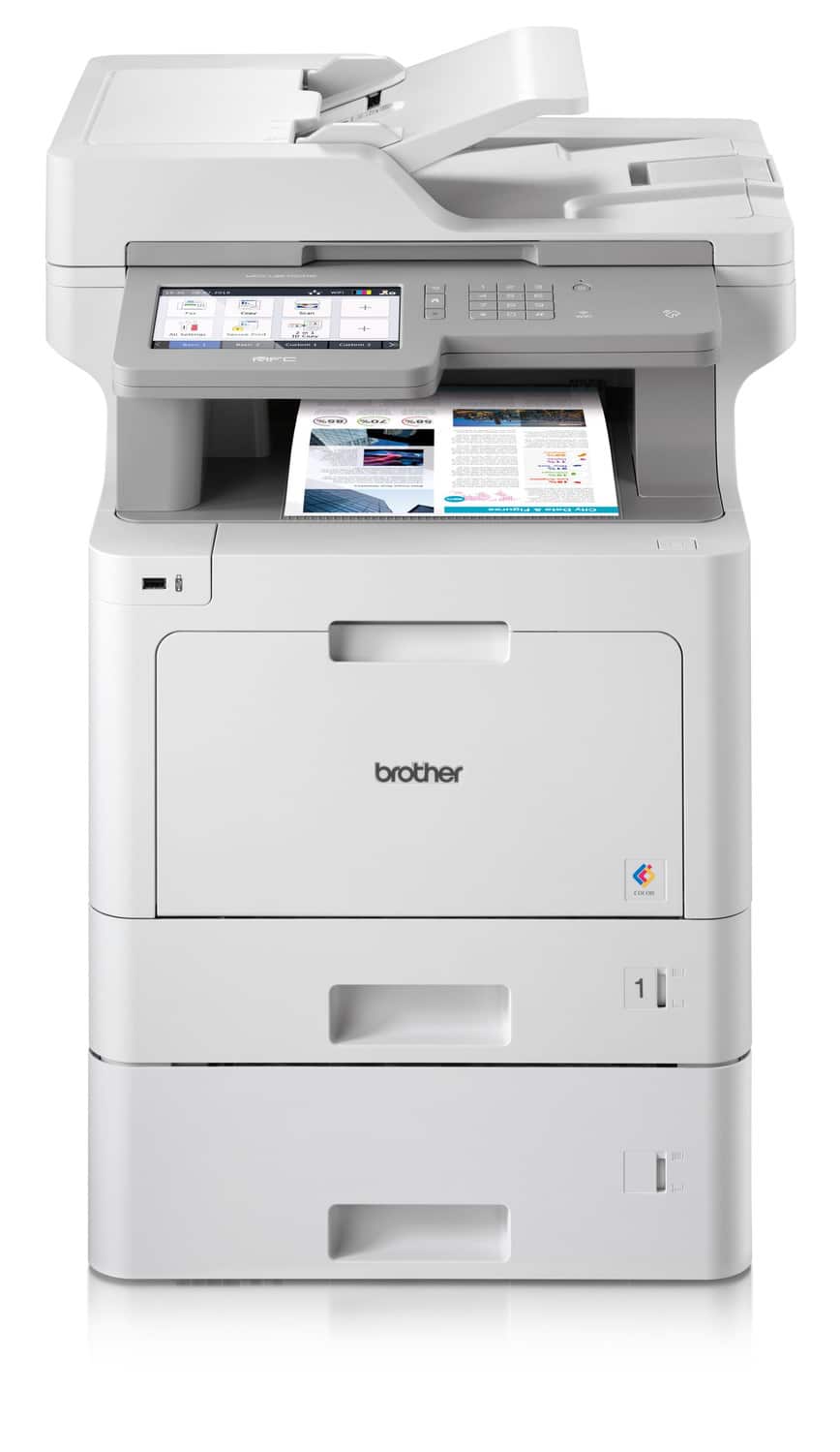 Brother MFC-L9570CDWT multifunctionele A4 laserprinter met extra lade