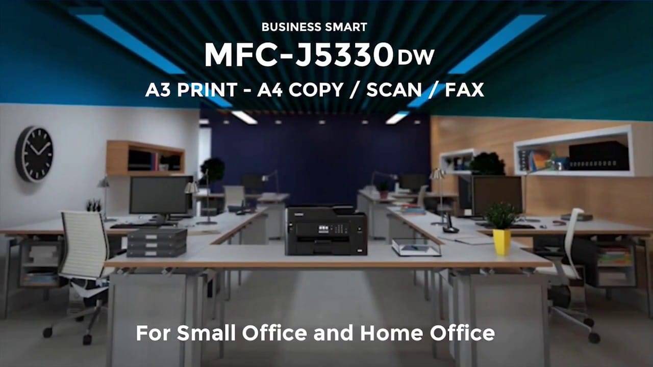 Brother MFC-J5330DW kleuren inkjet all-in-one printer voor ondernemers