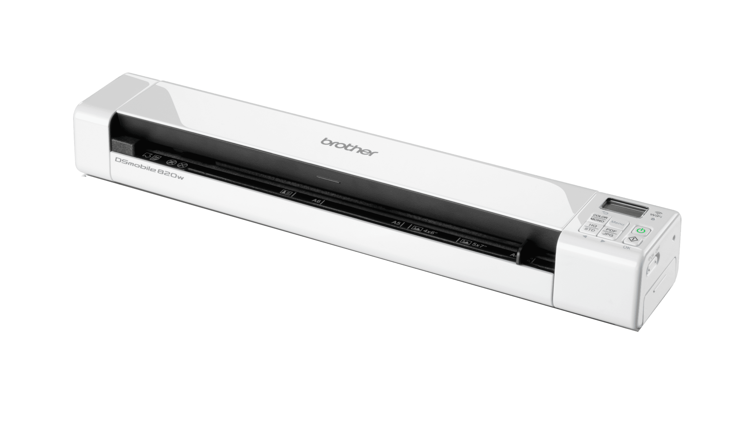 Brother DS-920DW draagbare documentscanner op bureau voor ondernemers