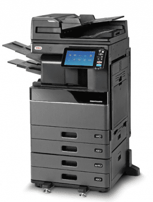 OKI ES9476 A3 kleuren multifunctionele printer op kantoor