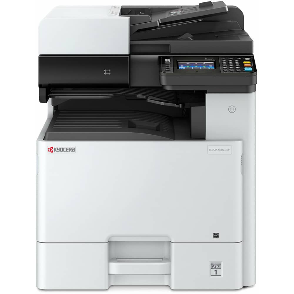 Kyocera M8130cidn multifunctionele printer in een kantooromgeving