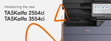Kyocera Taskalfa 3554ci multifunctioneel apparaat in kantooromgeving