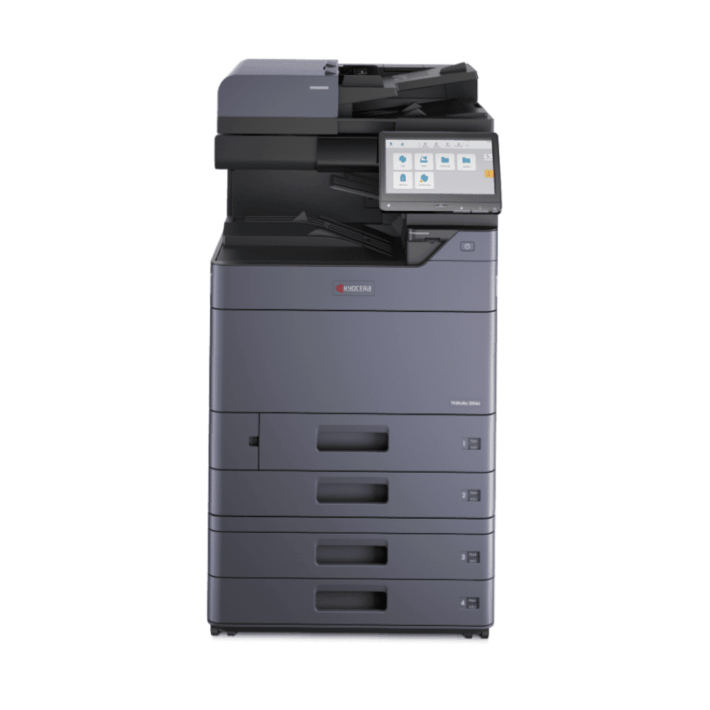 Kyocera Taskalfa 3554ci kleuren multifunctionele printer in actie