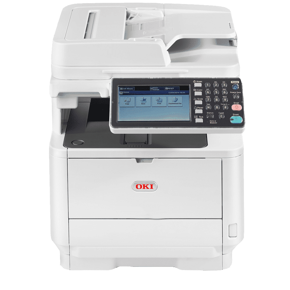 Multifunctionele OKI ES5162MFP zwart-wit printer voor ondernemers