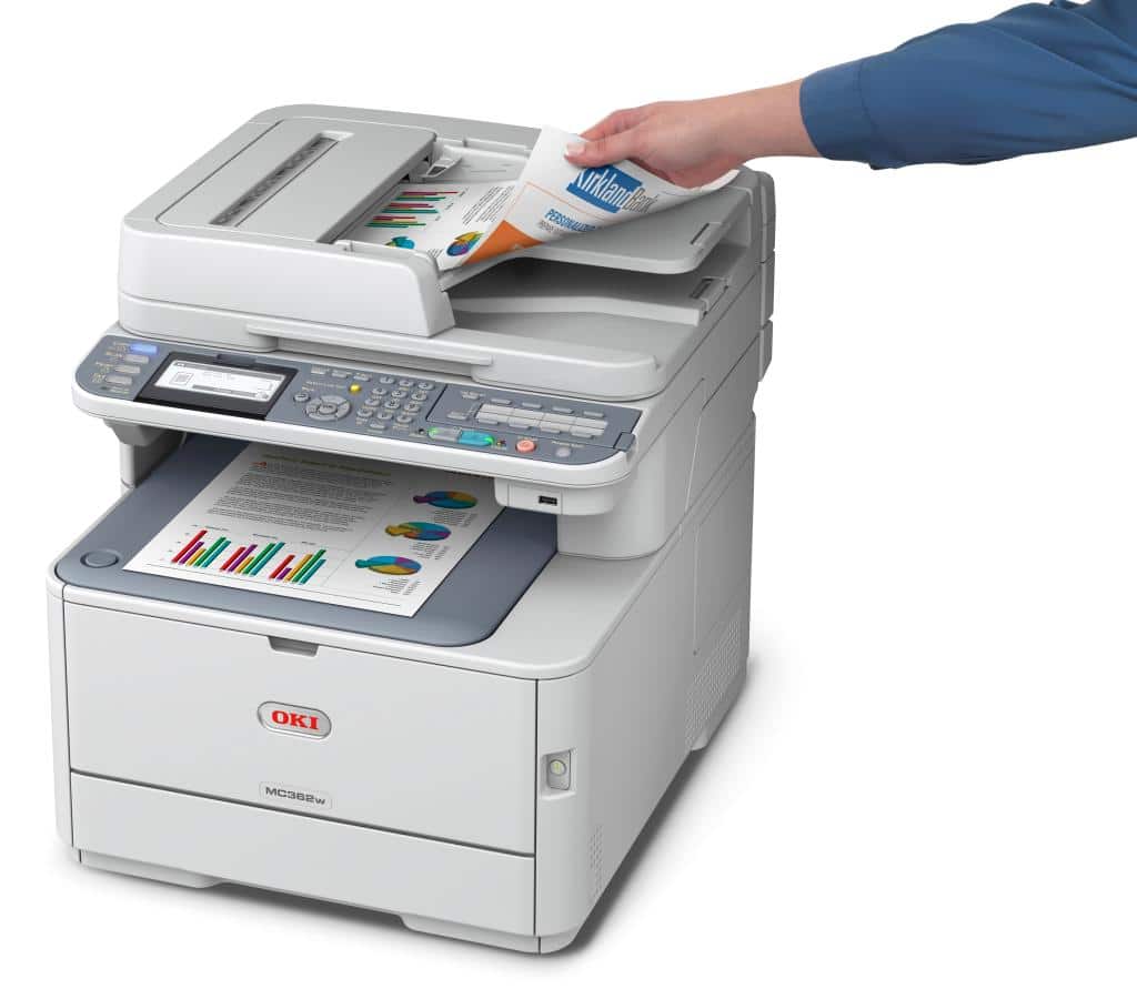 OKI ES5462DNW A4 kleuren multifunctionele printer kopieerapparaat