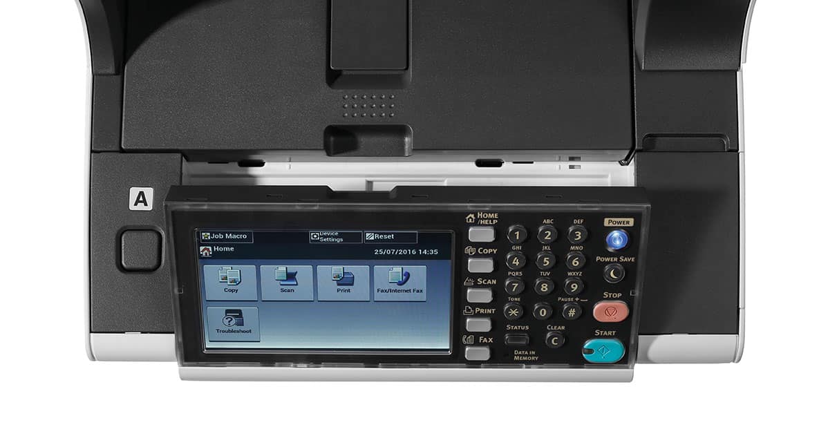 OKI ES5473DN A4 kleuren multifunctionele printer op kantoor