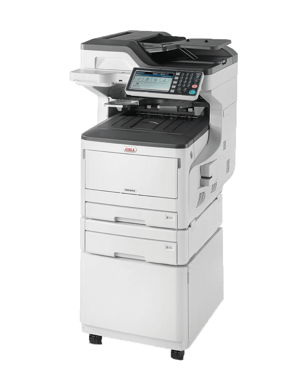 OKI MC853DNCT A3 kleuren multifunctionele printer