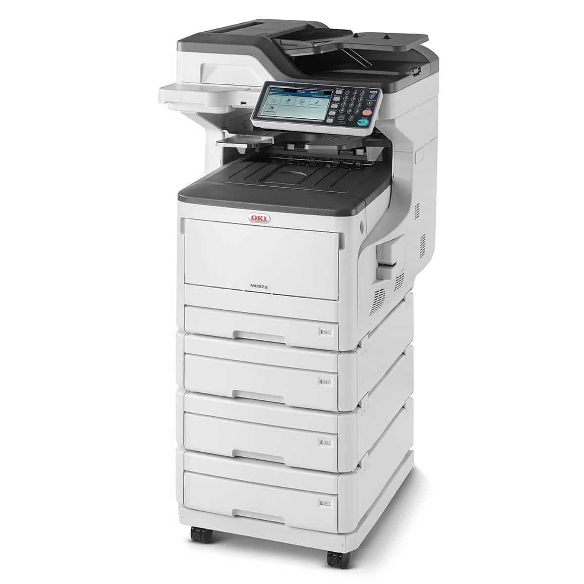 OKI MC873DNV A3 kleuren multifunctionele printer en kopieerapparaat