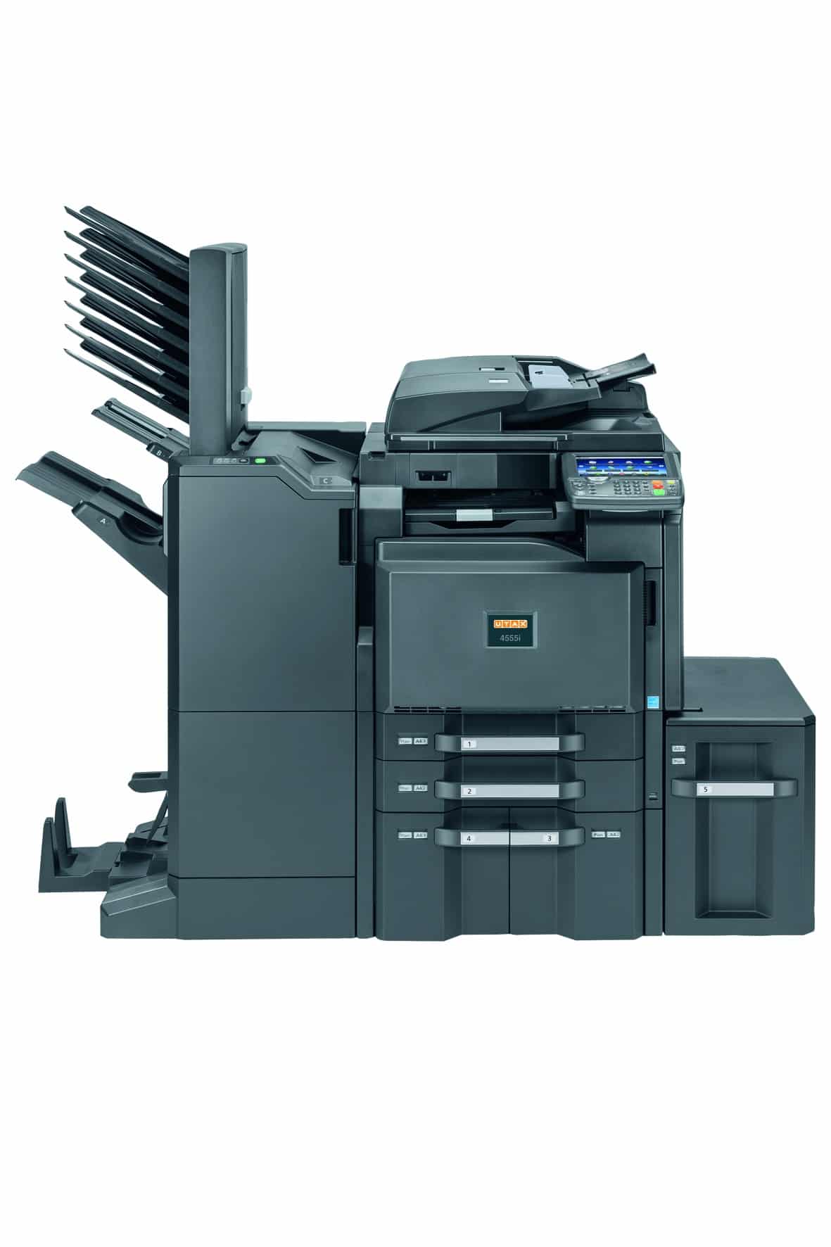 Zwart-wit multifunctionele printer en copier 45 ppm voor kantoor