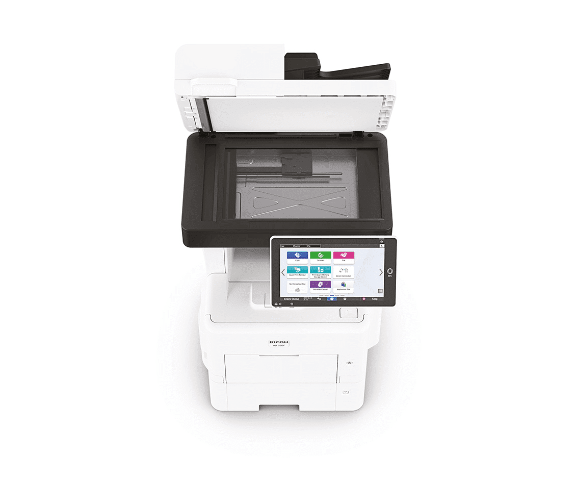 Ricoh IM600 zwart-wit multifunctionele printer aanbieding voor ondernemers
