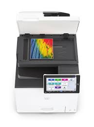 Ricoh IM C400F A4 kleuren multifunctionele printer in kantooromgeving