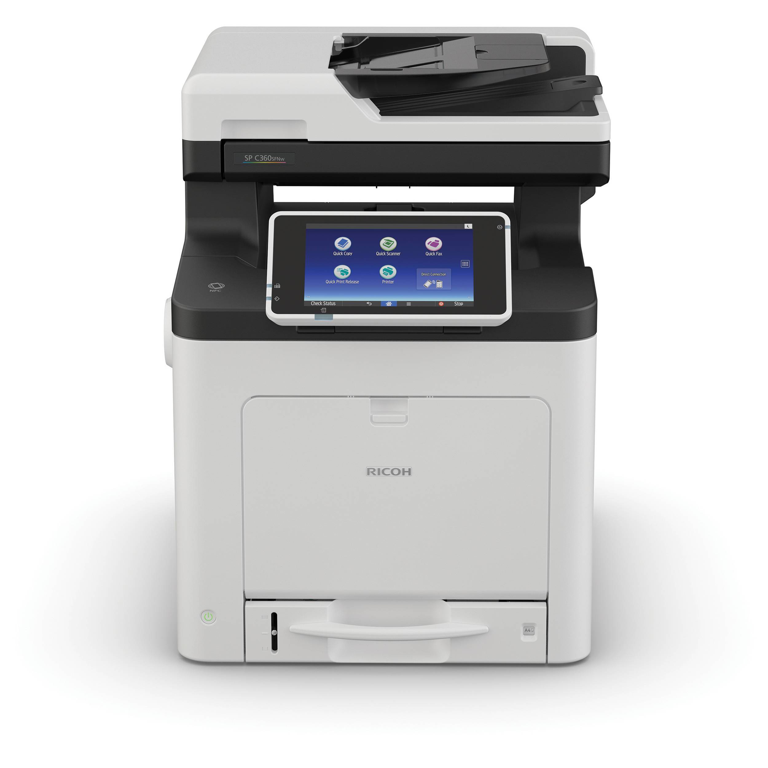 Ricoh SP C360SFNW A4 kleuren multifunctionele printer