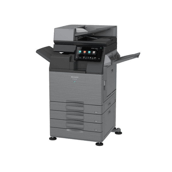 Sharp BP50C26 A3 kleuren multifunctionele printer in kantooromgeving Primefa helpdesk