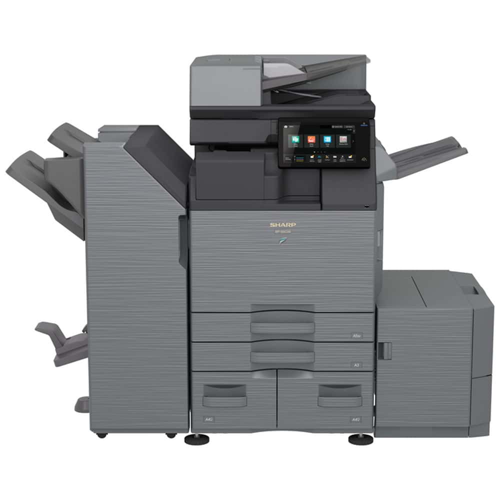 Sharp BP-55C26 multifunctionele printer met kleurfunctie en leaseopties