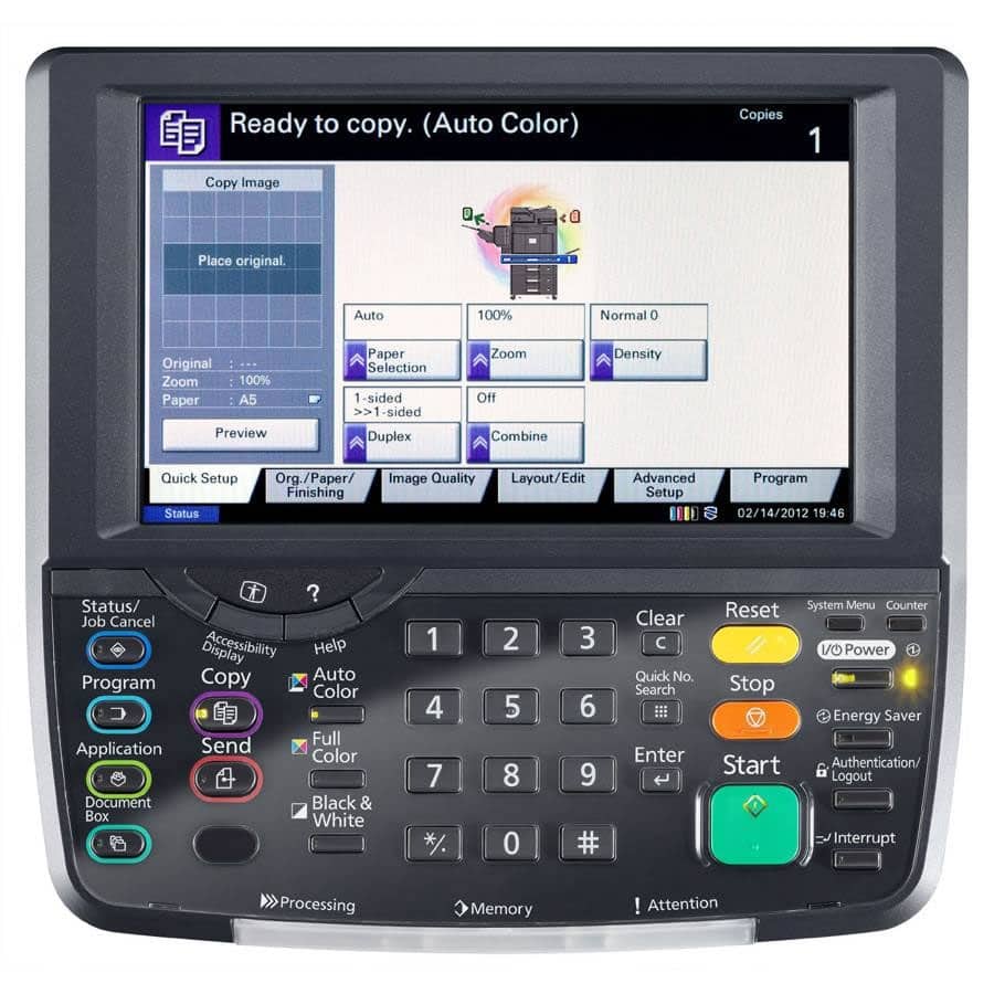 Kyocera Taskalfa 3551ci A3 kleuren multifunctionele printer op kantoor