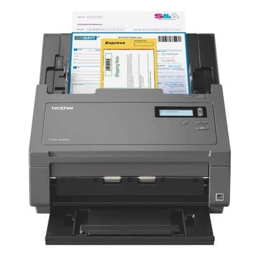 Brother PDS-5000 documentscanner op kantoor voor ondernemers