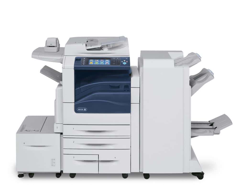 Xerox WorkCentre 7225 multifunctionele printer en copier in kantoorruimte