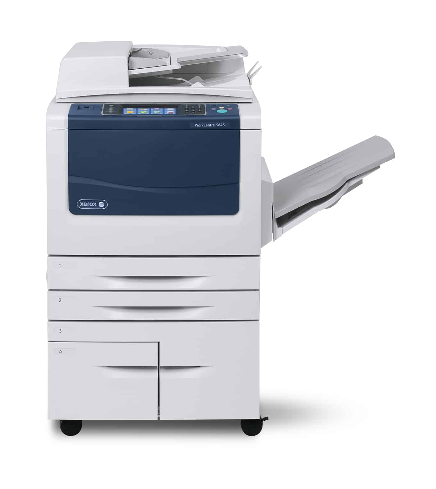 Xerox WorkCentre 5845 multifunctionele kantoorprinter met touchscreen