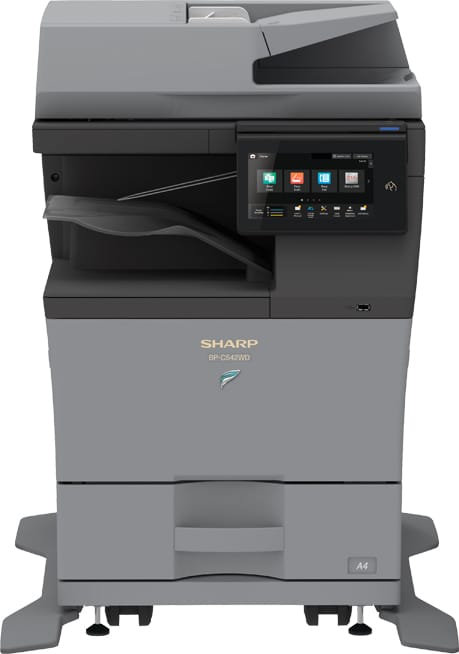 Sharp BP-C542WD A4 kleuren multifunctionele printer aanbieding Primefa