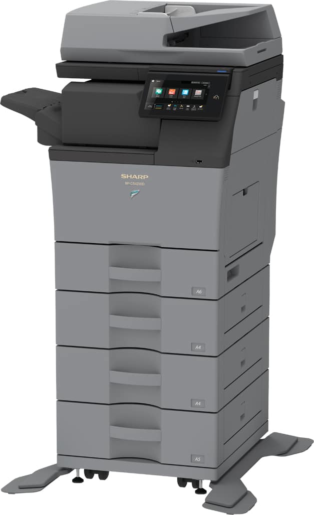 Sharp BP-C542WD A4 kleuren multifunctionele printer voor ondernemers