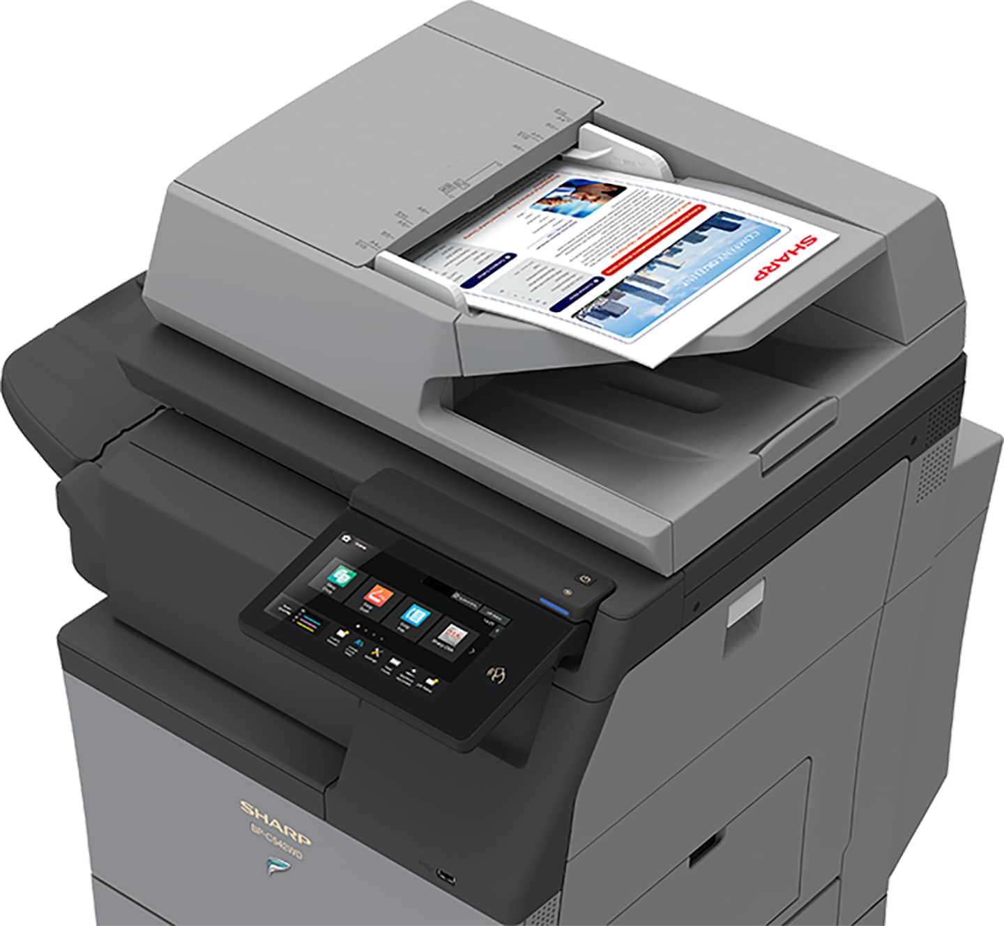 Sharp BP-C542WD A4 kleuren multifunctionele printer voor bedrijven
