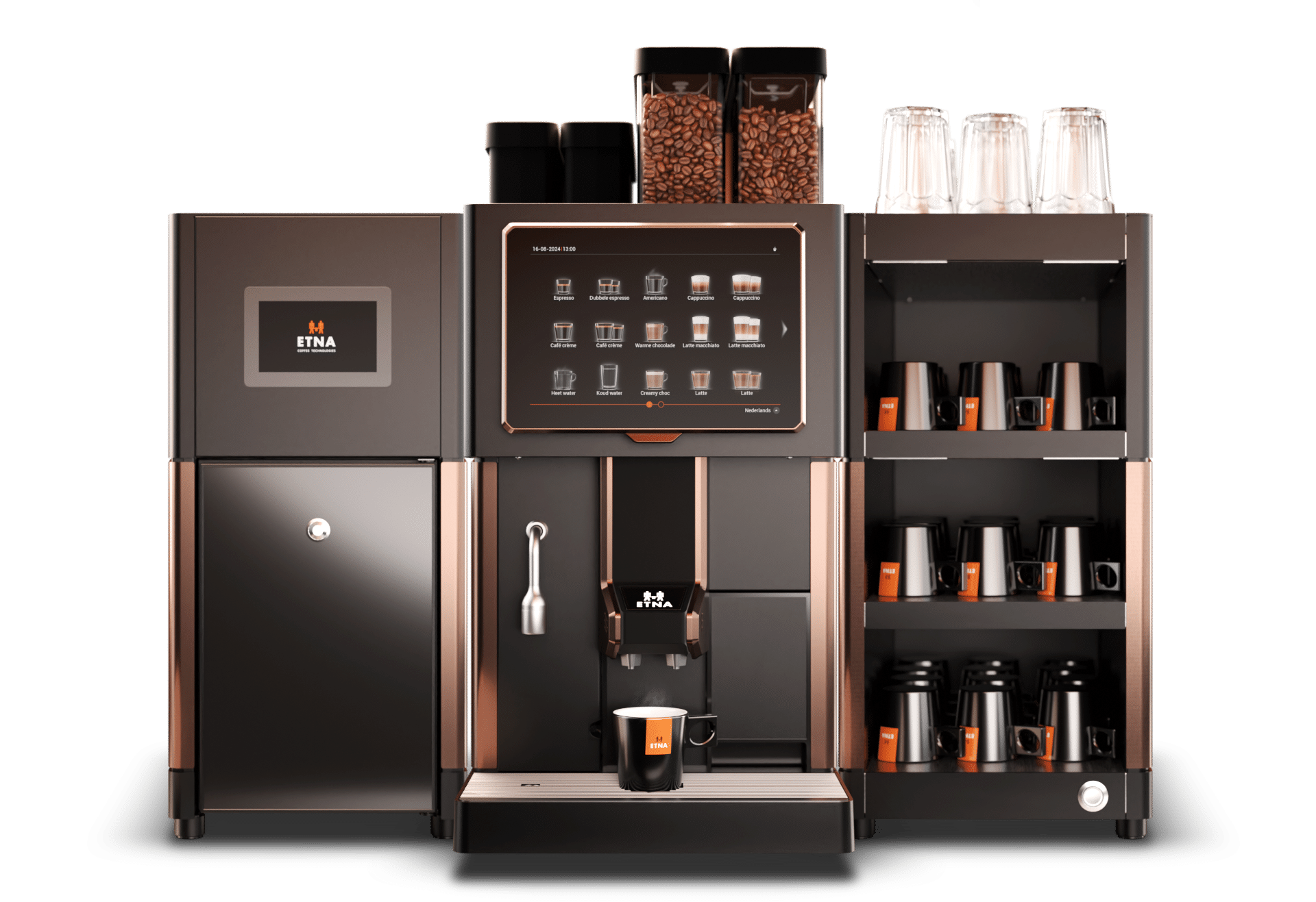 Etna Sagitta koffiemachine voor zakelijke koffievoorziening bij Primefa