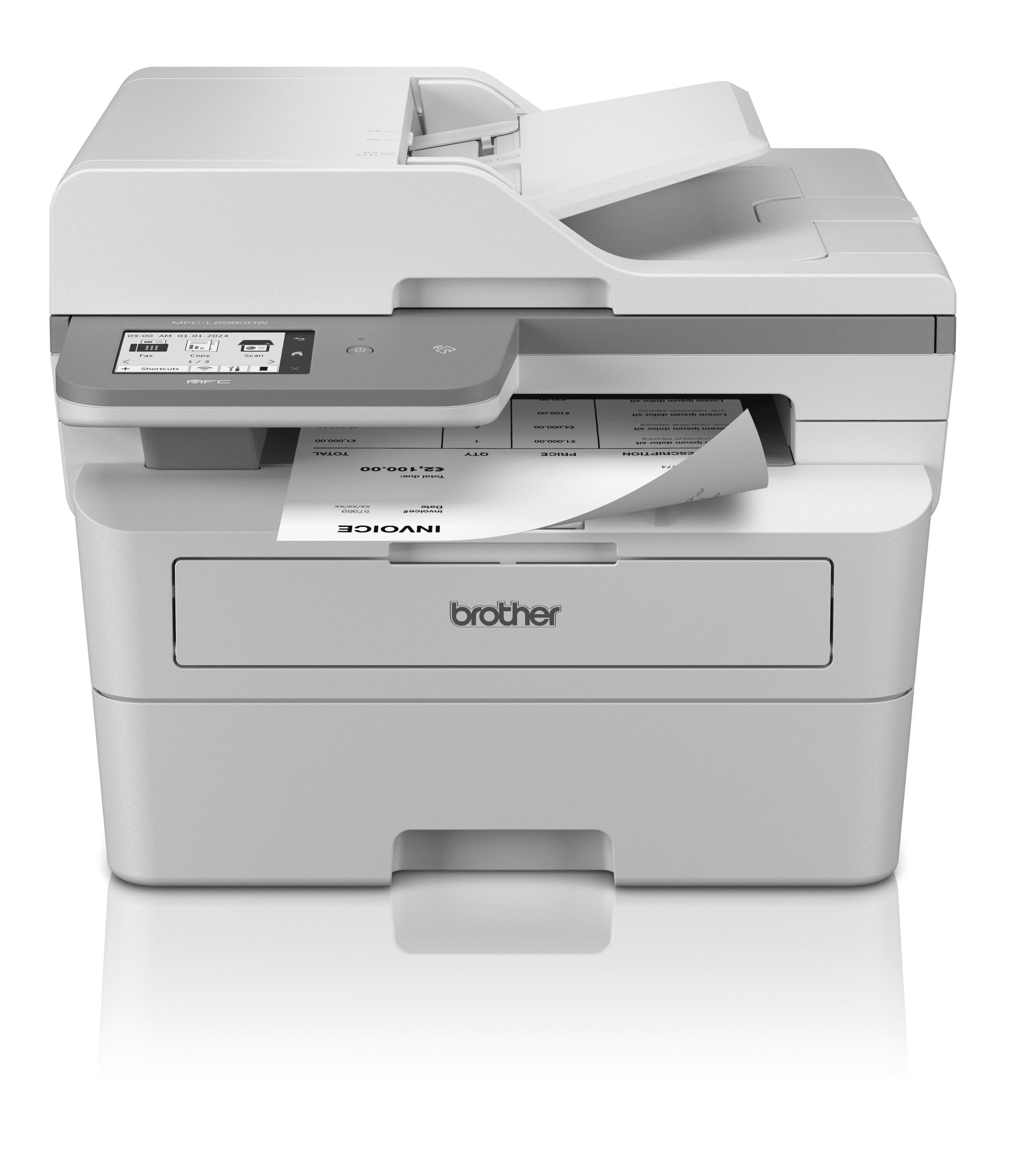 Brother MFC-L2980DW zwart-wit A4 multifunctionele laserprinter aanbieding Primefa