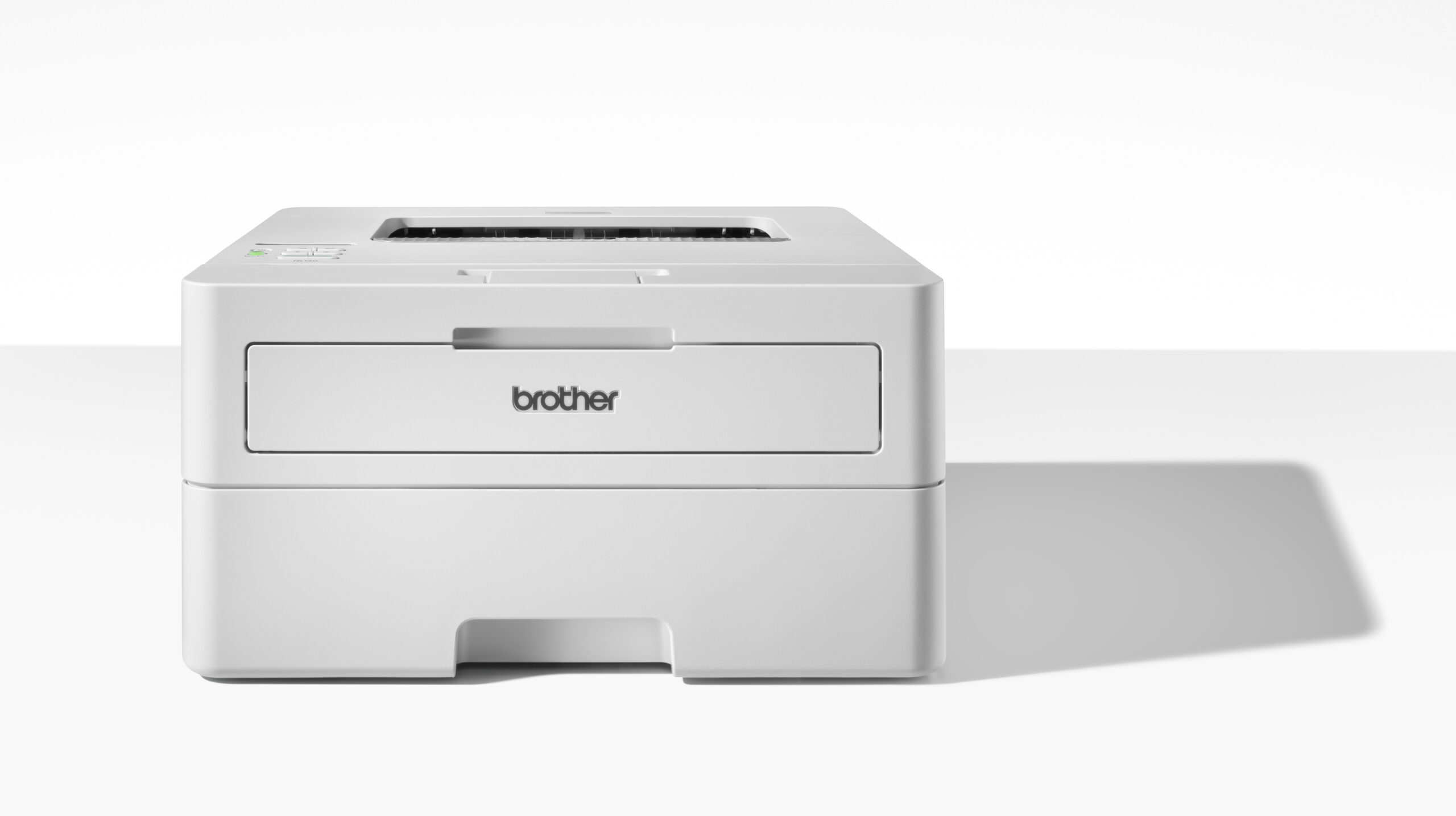 Brother HL-L2865DW zwart-wit A4 laserprinter op kantoorbureau
