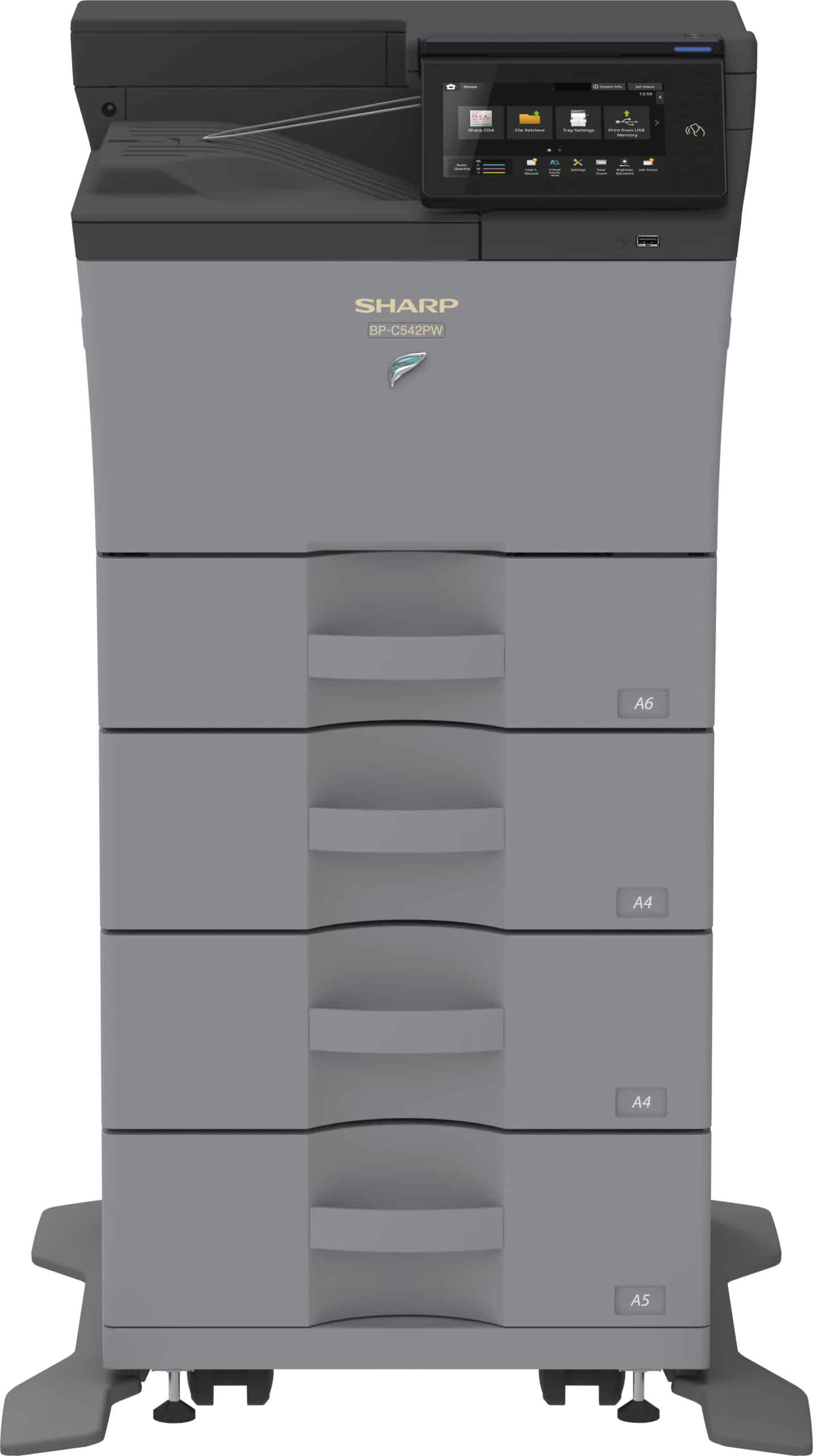 Sharp BP-C542PW A4 kleuren multifunctionele printer draadloos