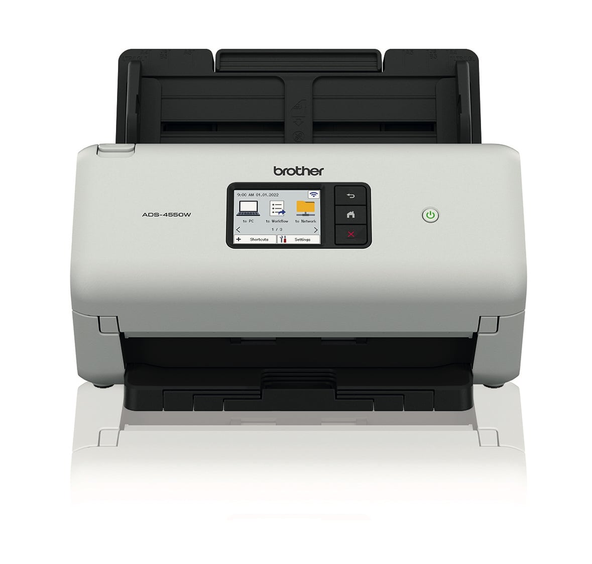 Brother ADS-4550W A4 draadloze documentscanner op bureau