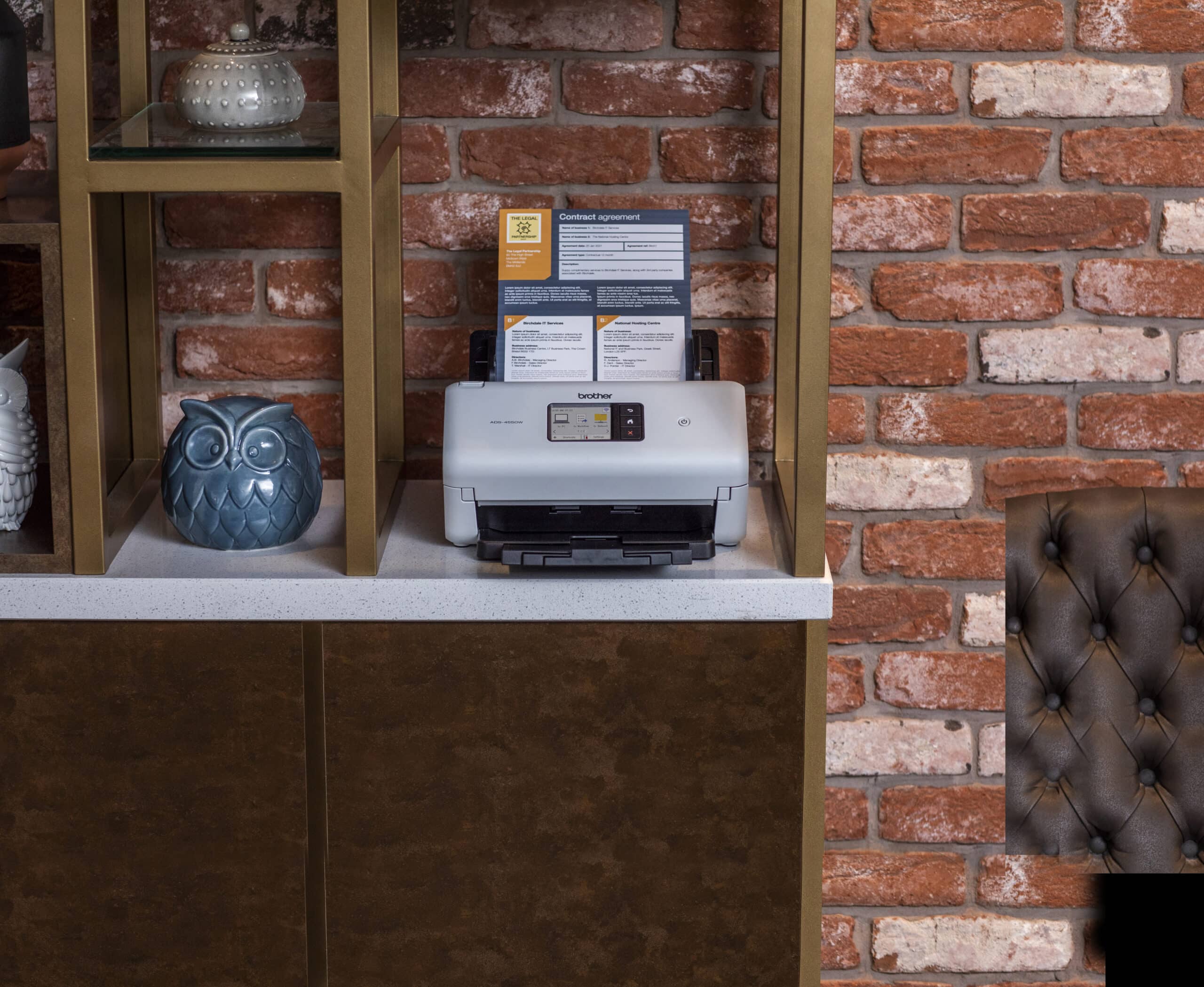 Brother ADS-4550W A4 draadloze documentscanner voor ondernemers