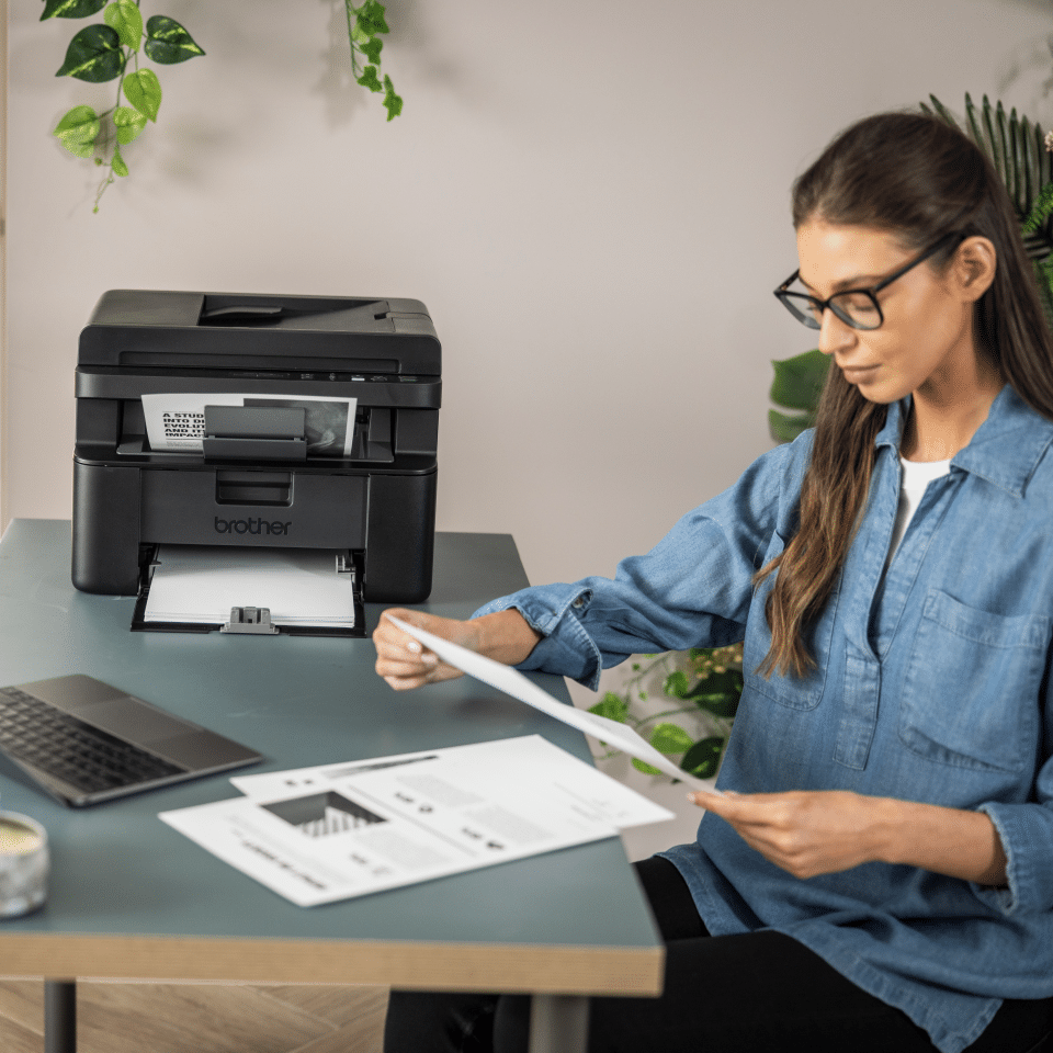 Brother dcp-l1660w draadloze zwart-wit laserprinter A4