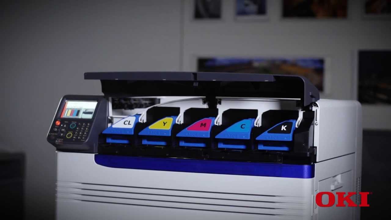 OKI Pro9541DN A3+ kleurenprinter met wit en transparant toner