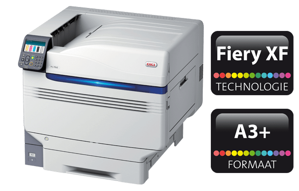 OKI Pro9542DN A3 kleurenprinter voor grafische witdruk