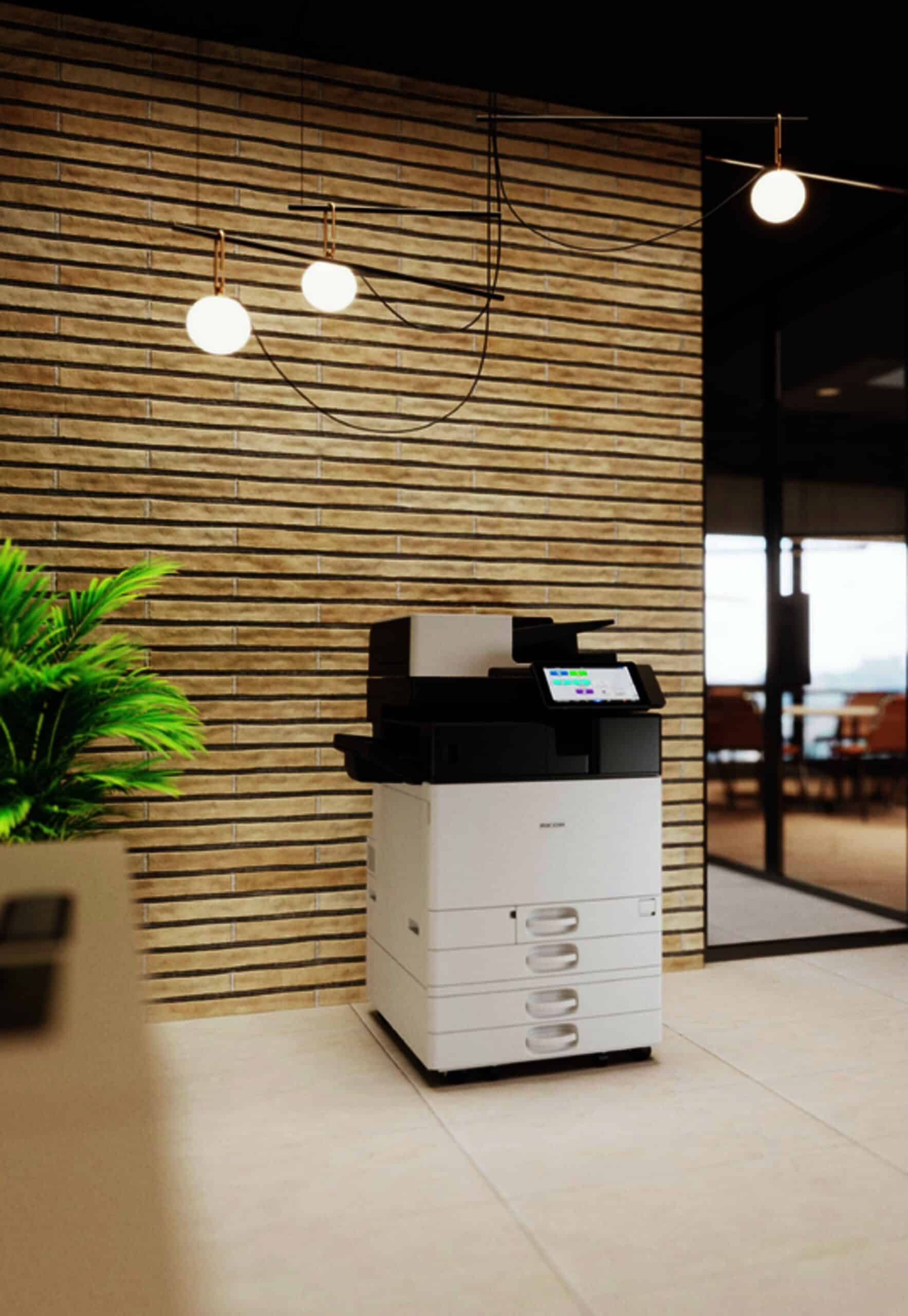 Ricoh IM C2010 A3 kleuren multifunctionele printer op kantoor